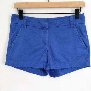 J. Crew 3" Chino Short in Blue Size 00